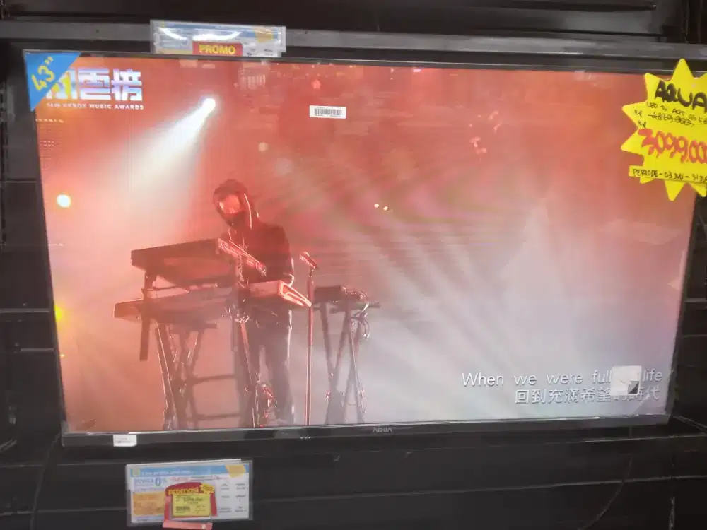 AQUA 4k GOOGLE TV AQT43K80FX