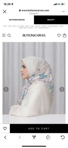 Hijab buttonscraves