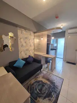 JUAL APARTMENT EDUCITY 2 BR HARVARD LANTAI 03 CITY VIEW FURNISHED NEW