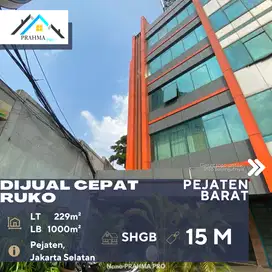 Pejaten Jaksel Jual Ruko Lokasi Sangat Strategis di Samping Jalan Raya