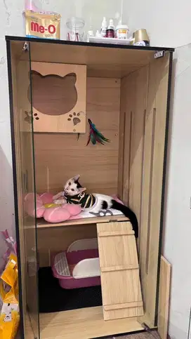 Kandang Lemari Kucing