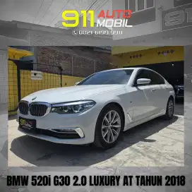 BMW 520i G30 2.0 Twin Turbo LUXURY LINE Tahun 2018