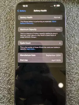 DIJUAL IPHONE 16 PROMAX 256GB PEMBELIAN IBOX
