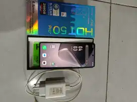 Infinix hot 50 pro plus + Layar Melengkung 8/256 fullset