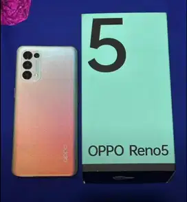 Oppo reno5 8/128gb normal lengkap