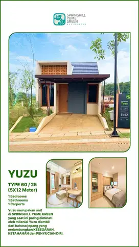 Dijual rumah 15 menit dari stasiun Cisauk cara bayar flexible