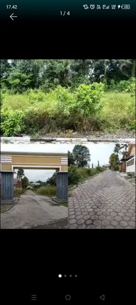 Jual cepat tanah kavling strategis di pusat kota Pangkalan Bun