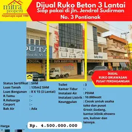 Ruko jalan jendelar sudirman