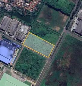 Tanah Hoek MM2100 Kawasan Industri Cikarang Barat hadap Timur Selatan