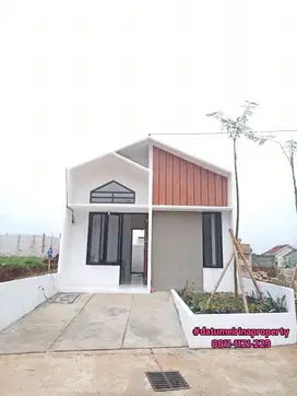 Rumah baru Murah DP 0 dekat stasiun akses jalan luas dan Bebas Banjir