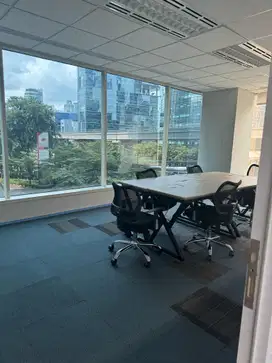 Sewa Kantor Semi Furnish 165 m2 di Plaza 89 Rasuna Said Kuningan