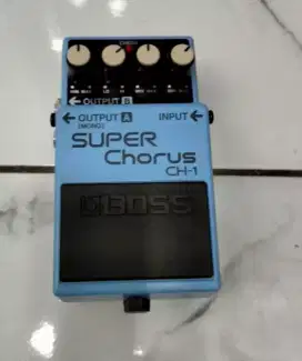 BOSS  Super chorus  CH1 efek gitar