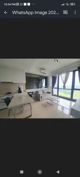 Dijual Apartemen  Marigold Navapark Bsd Type 1 Br Tower 1 lt 17 FF