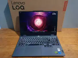 LOQ 15IAX9 i5-12450HX 12/512GB RTX 3050 6GB 144Hz Garansi Okt 2026