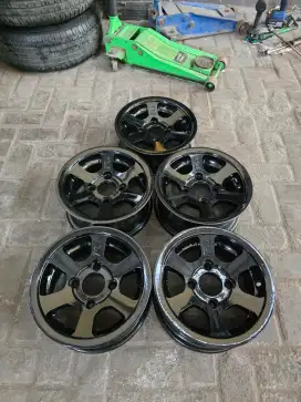 5 Velg TK12 R12 PCD 4x110/114 Carry 1000 Xtra Ceria Hijet
