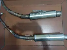 Knalpot Aerox Old 155 Full system