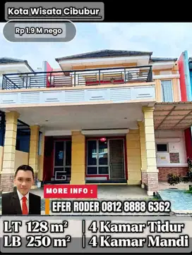 Rumah kesukaan keluarga dijual murah & bagus