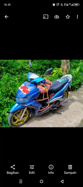 Jual Yahama Xeon GT 125 suratnya completed pajak snk off 2tahun