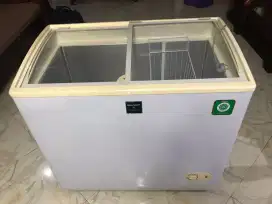 freezer sharp 200 liter. terawat