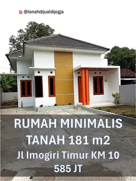 Rumah Siap Huni dekat Kampus UAD di Jl Imogiri Timur KM 12 Jetis