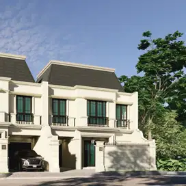 BRAND NEW, RUMAH MEWAH AMERICAN CLASSIC DENGAN ROOFTOP DI CEMPAKA PUTI