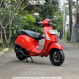 JUAL MURAH VESPA SPRINT S 150 IGET ABS LED TH 2022 PERFECT CONDITION