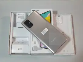 Samsung Galaxy A71 NFC 8/128GB mulus fullset Resmi SEIN