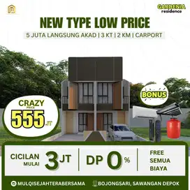Dijual Rumah Baru Murah -Bojongsari Sawangan -Depok