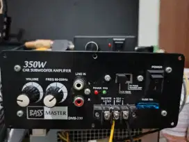 Power amplifier speaker subwoofer