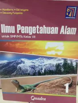 Quadra IPA kelas 7 bekas