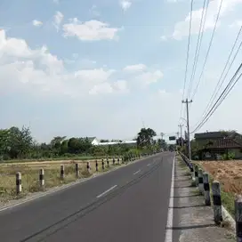 10 MENIT RINGROAD BARAT JOGJA: Tanah Jl Godean Km 8