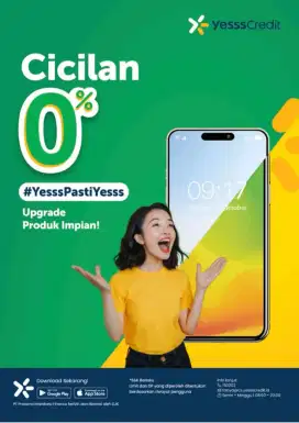 Promo yessscredit bunga ringan iphone 14 pro free 2x cicilan bonus aks