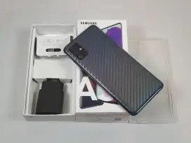 Samsung Galaxy A51 NFC Ram 8GB/128GB fullset Resmi SEIN