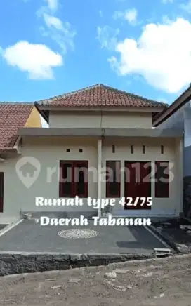 Dijual rumah murah type 42/72 di Grand Niravadhi, Batuaji Tabanan Bali
