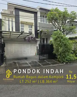 RUMAH BAGUS DALAM KOMPLEK PONDOK INDAH