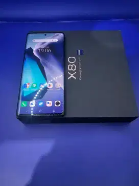 VIVO X80 256GB WARNA HITAM [FULLSET]