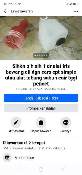 Slhkn plh slh 1 dr kelengkapan di dapur kond brg msh spt baru murah2