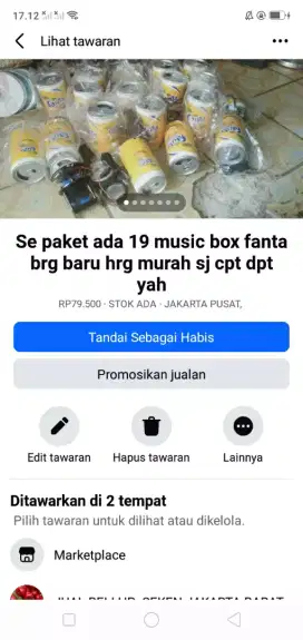 Se paket ada 19 music box audio mini brg baru hrg murah cpt se lg ada