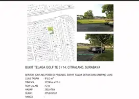 Jual Kavling Bukit Telaga Golf, Fullerton Citraland