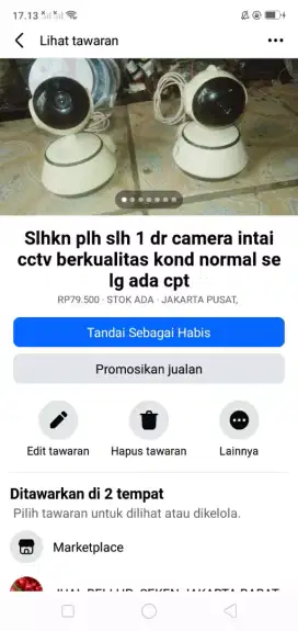 Slhkn plh slh 1 dr camera intai berkualitas kond hdp hrg terjangkau