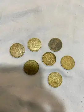 uang koin 500 emas