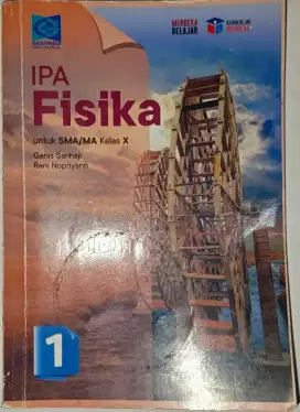 Buku Fisika SMA/MA kelas X Kurikulum Merdeka
