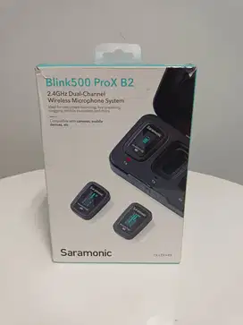 Dijual Saramonic Blink 500 ProX B2 dengan 2 Mic dan 1 Receiver (Bekas