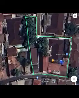 DIJUAL SUPERBLOK RUMAH KOS KONTRAKAN KIOS LT 1054.5M2 LB 1000M2 CONDET