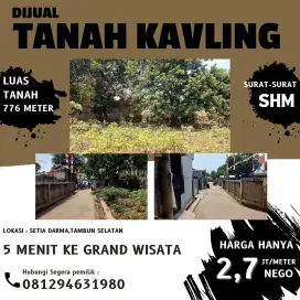 DIJUAL TANAH KAVLING