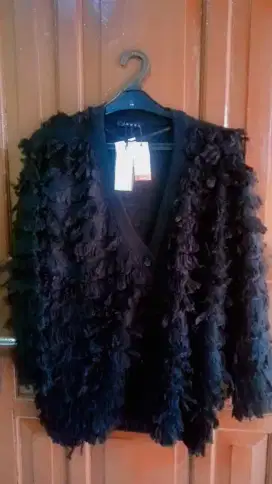 Cardigan knit rumbai