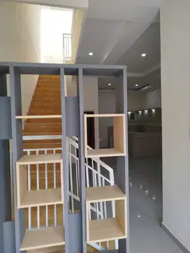 JUAL RUMAH BARU BAGUS MINIMALIS SEMI FURNISH BAWAH 2M
