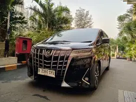 TOYOTA ALPHARD 2.4 G Hitam 2019 AT Mulus Full Original Terawat