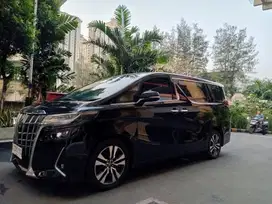 TOYOTA ALPHARD 2.4 G Hitam 2019 AT Mulus Full Original Terawat