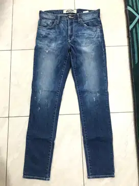 Play denim celana jeans panjang pria